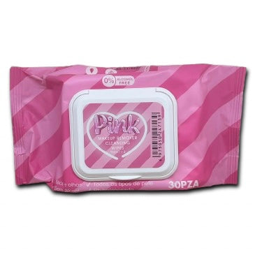 30 salviette struccanti profumazione pink sugar