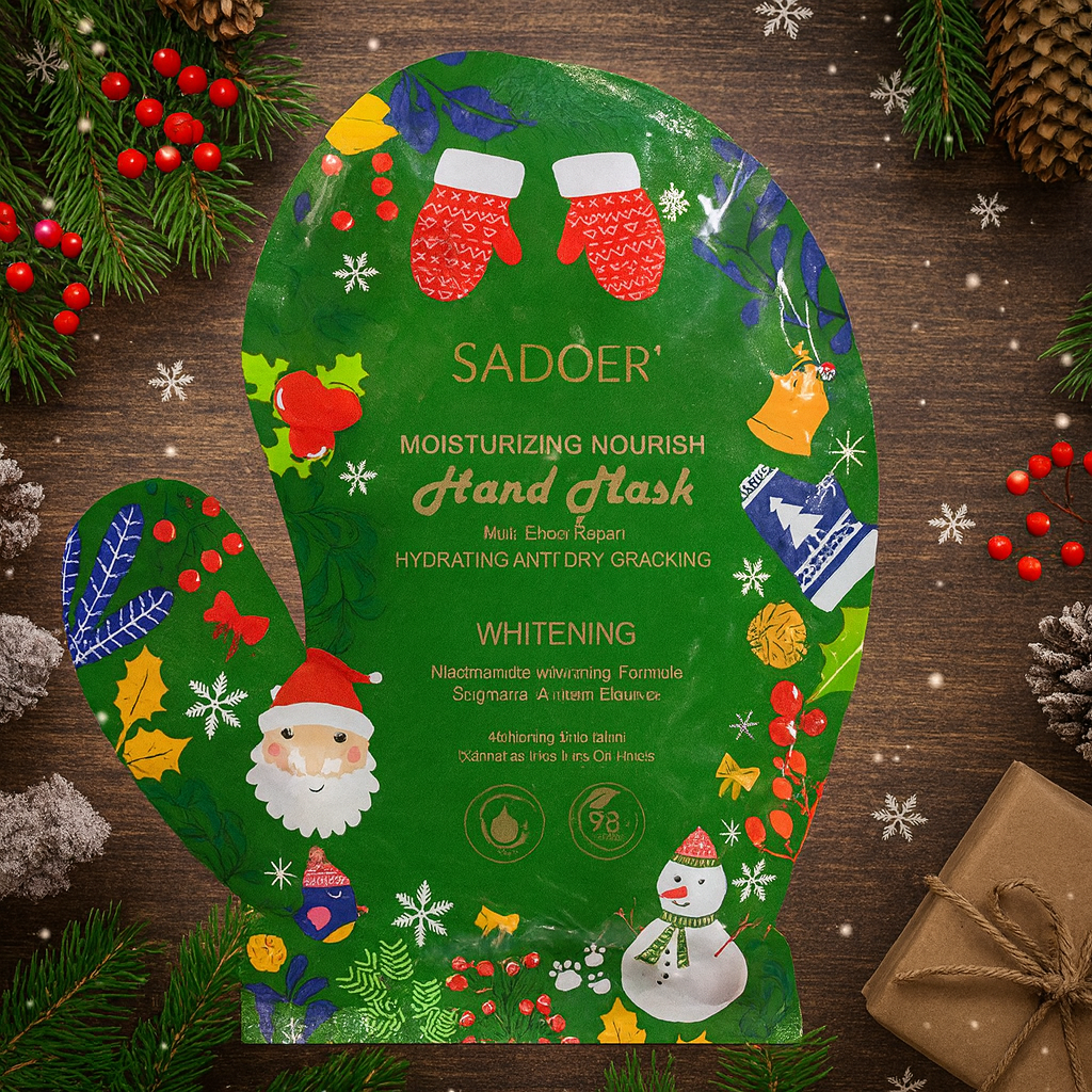 Maschera mani in tessuto ( guanto ) 2pz