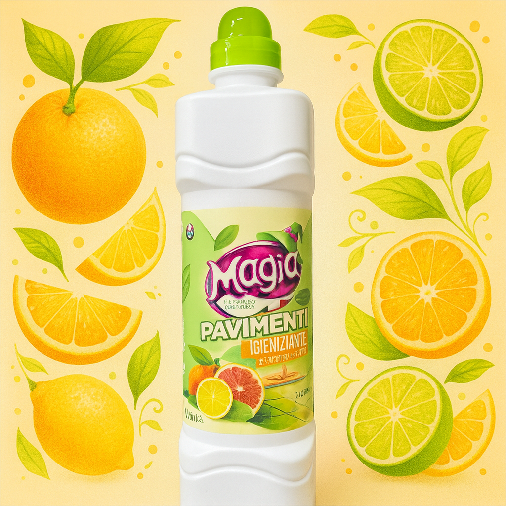 Lava pavimenti AGRUMI igienizzante, lucida e il profumo dura di più! ✨😍
