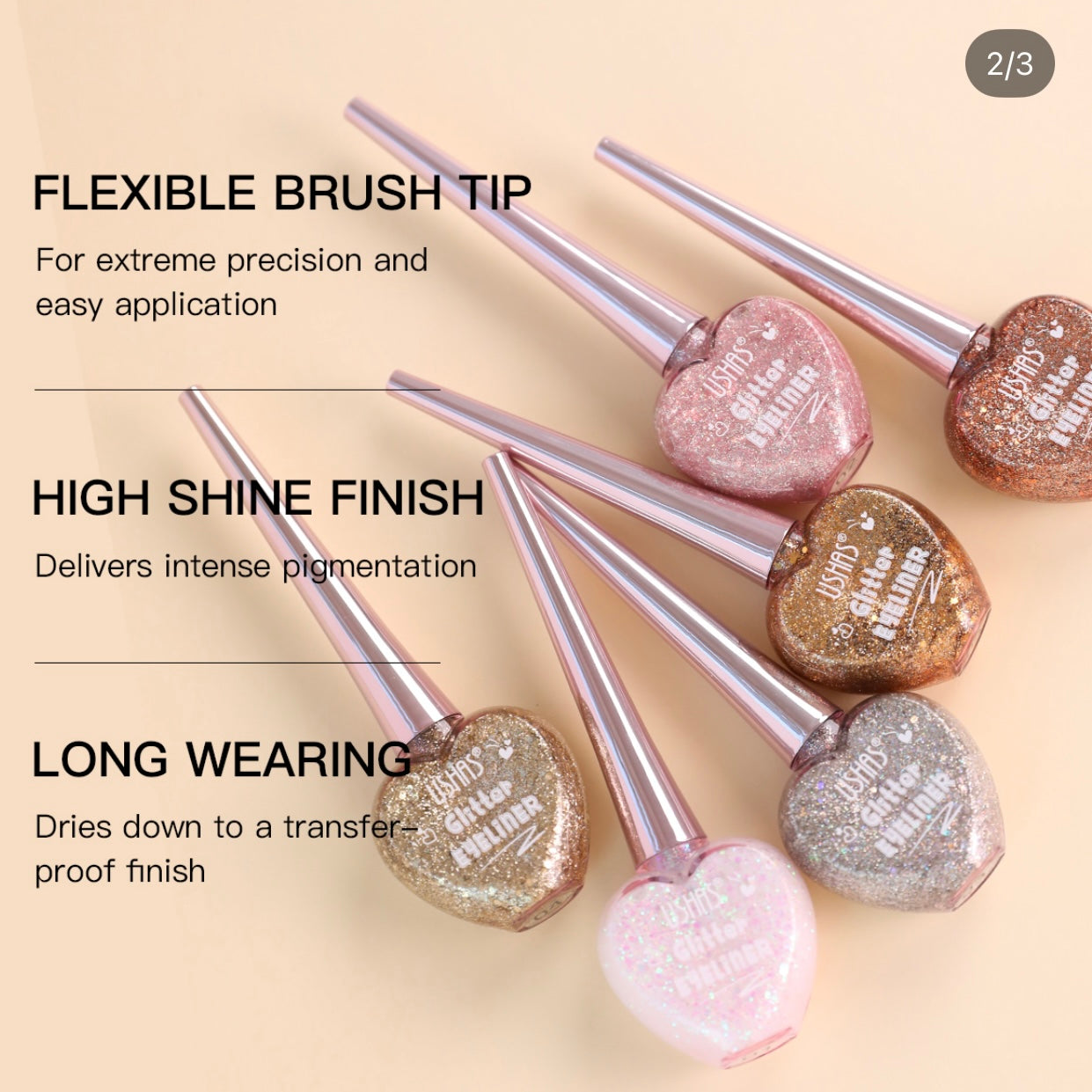 Eye-liner glitterato😍 USHAS ✨