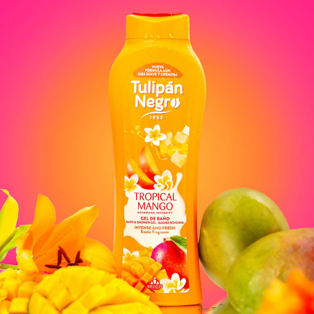 Bagnoschiuma MANGO TROPICALE 650 ml - Tulipan negro