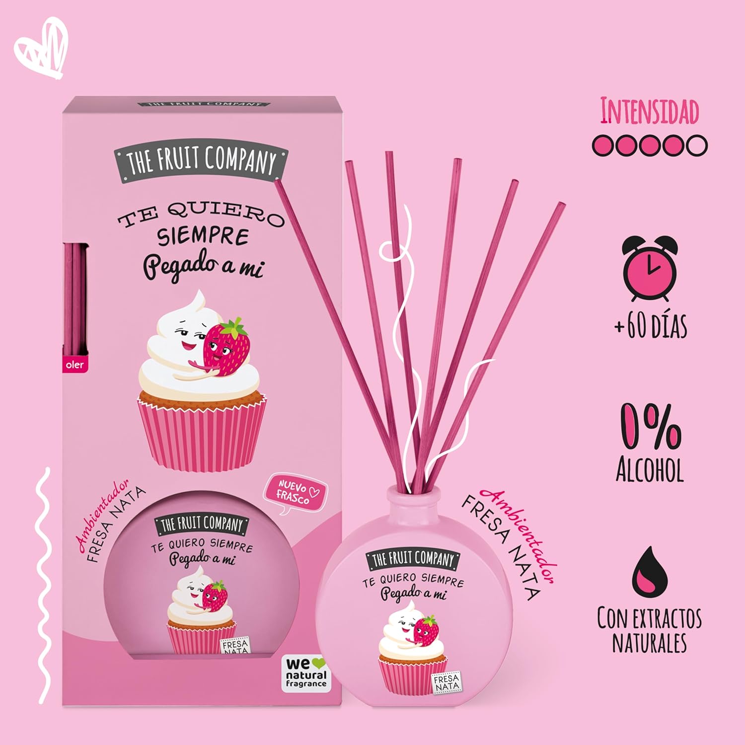 Profumatore ambiente mikado 40 ml fragola e panna