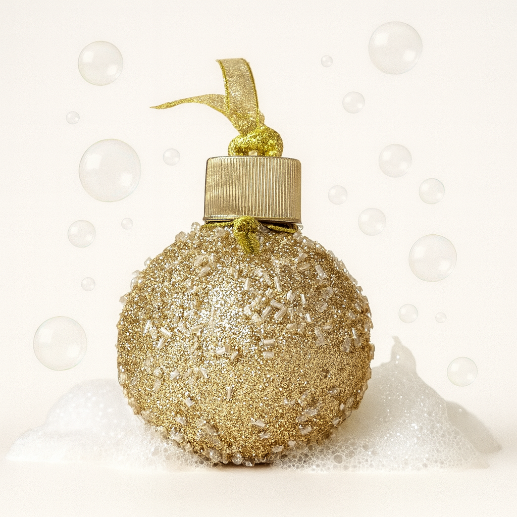 Doccia gel pallina di Natale 150 ml al mirtillo 🫐