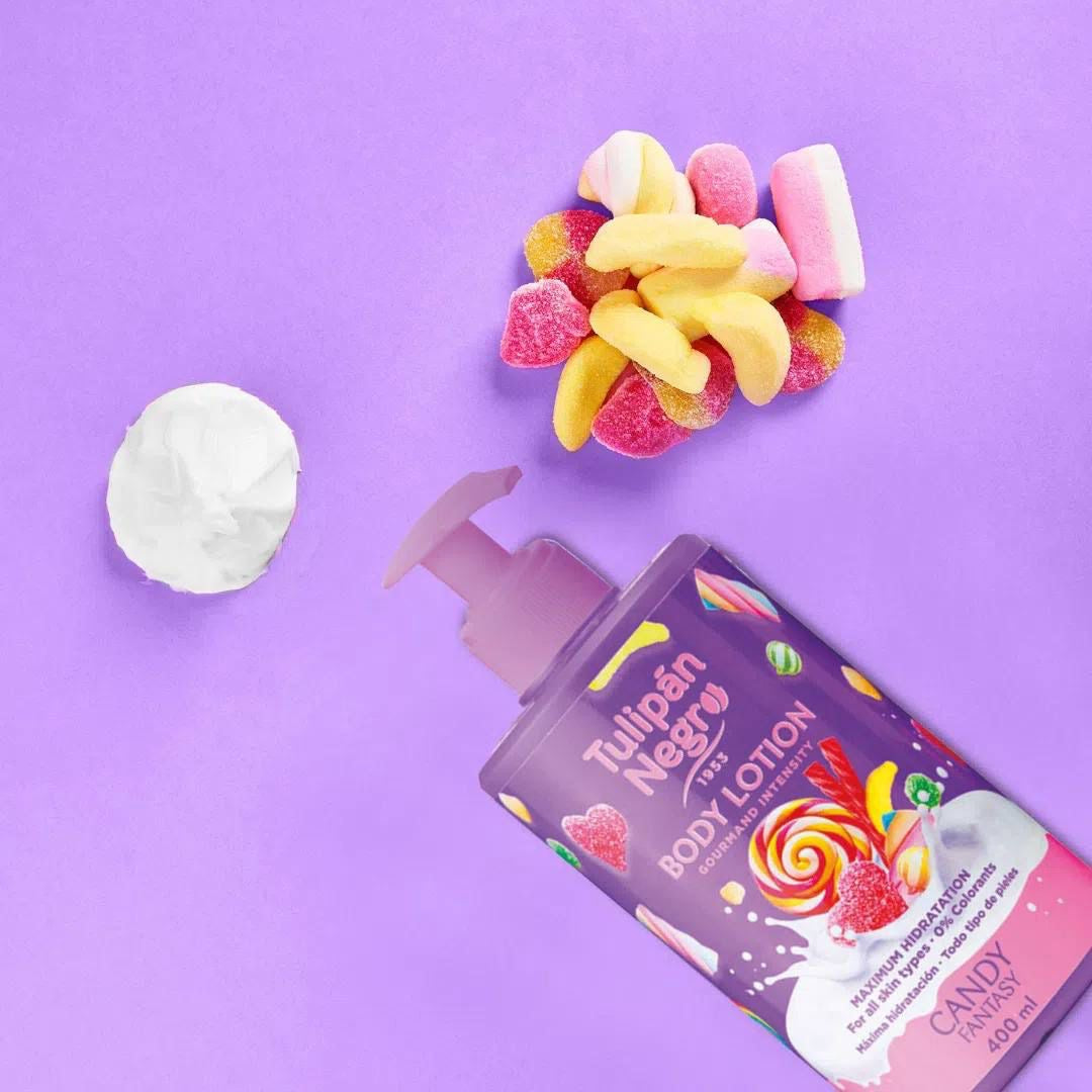 Crema corpo CANDY 400 ml extra idratante - Tulipan Negro
