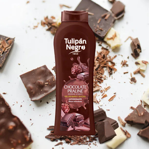 Bagnoschiuma CIOCCOLATO PRALINE 650 ml - Tulipan negro