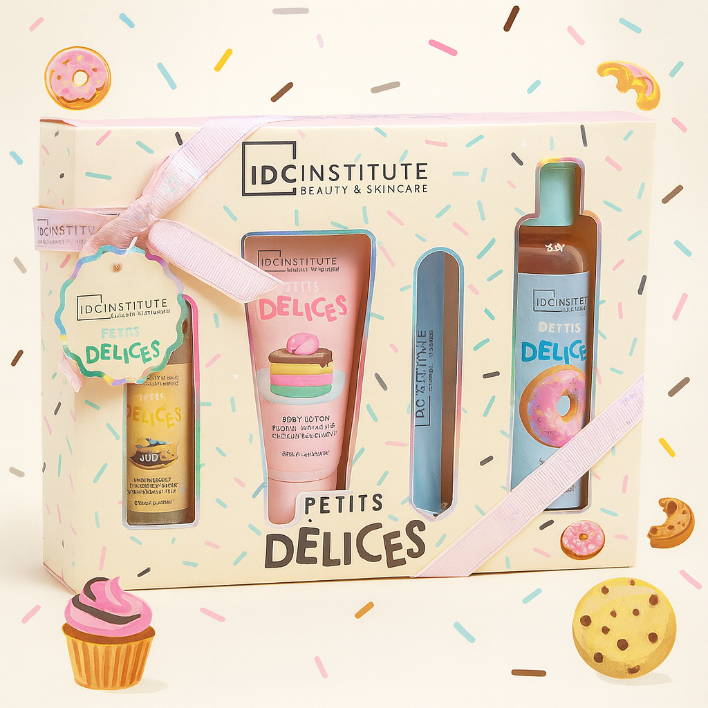 Confezione regalo ( scrub, crema corpo, gel doccia, lima per unghie )