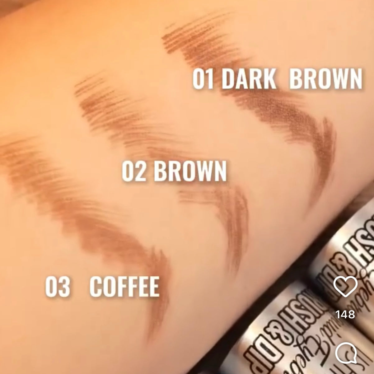 Sopracciglia pelo a pelo USHAS modello SHEGLAM