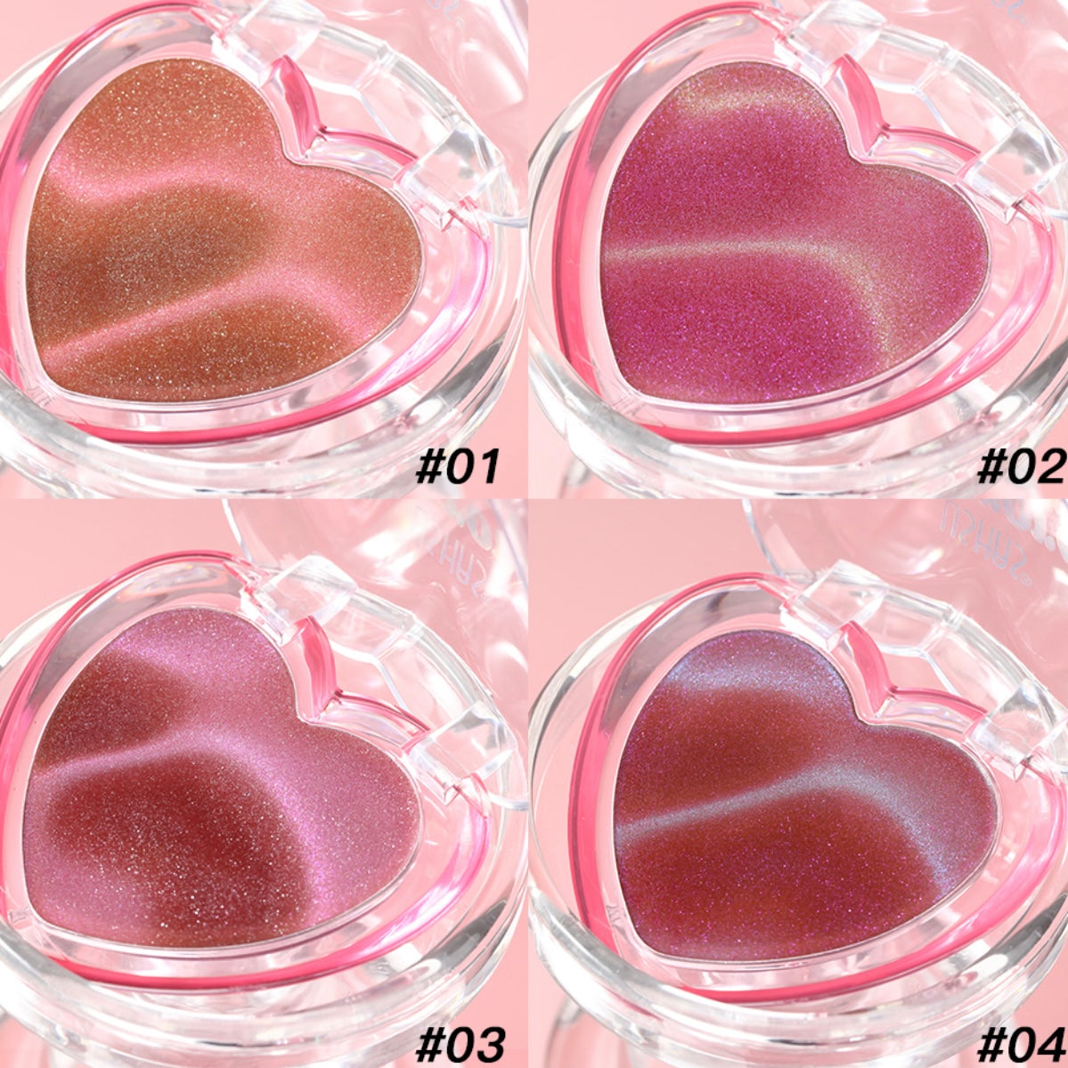 Blush/lip/ombretto effetto AURORA BOREALE - USHAS