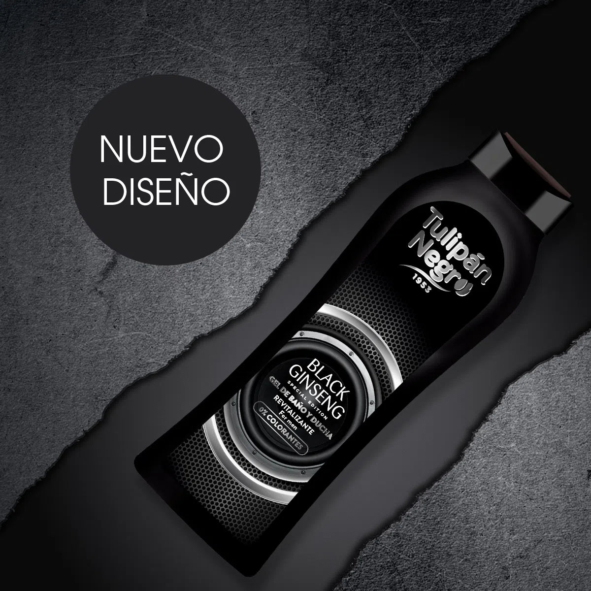 Bagnoschiuma BLACK GINSENG ( uomo ) 650 ml - Tulipan negro
