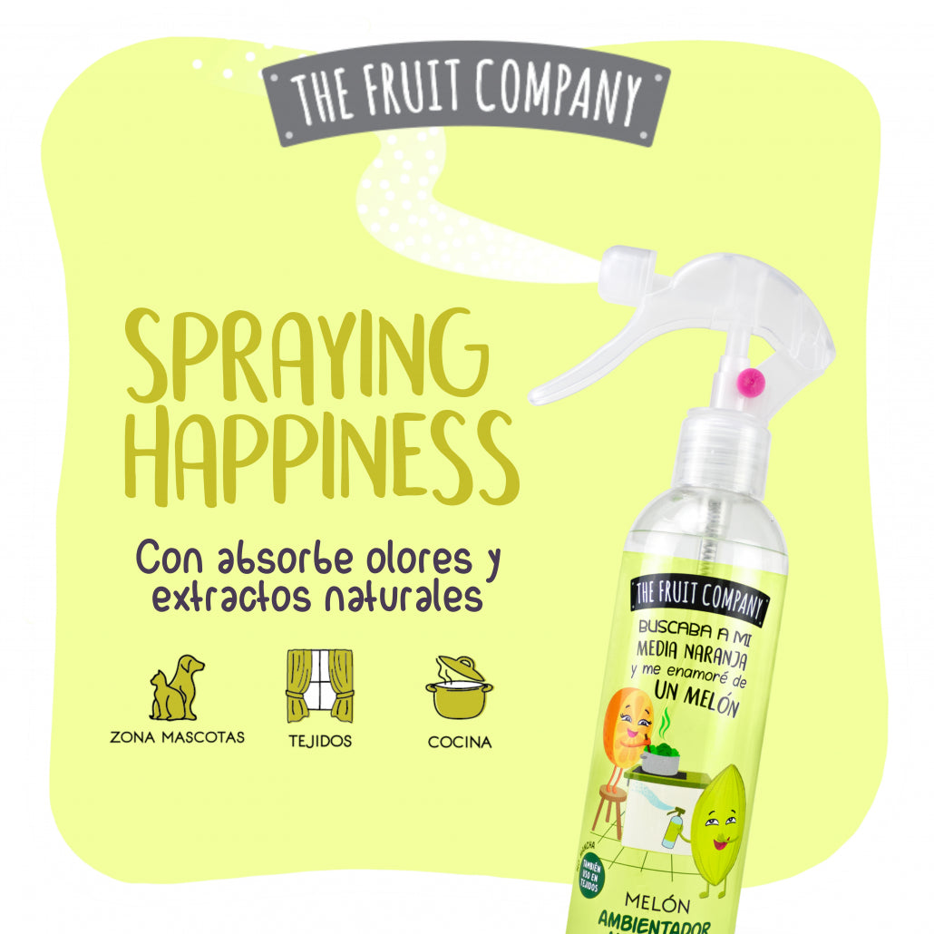 Spray ambiente e tessuti MELONE, elimina cattivi odori 250 ml *edizione summer*