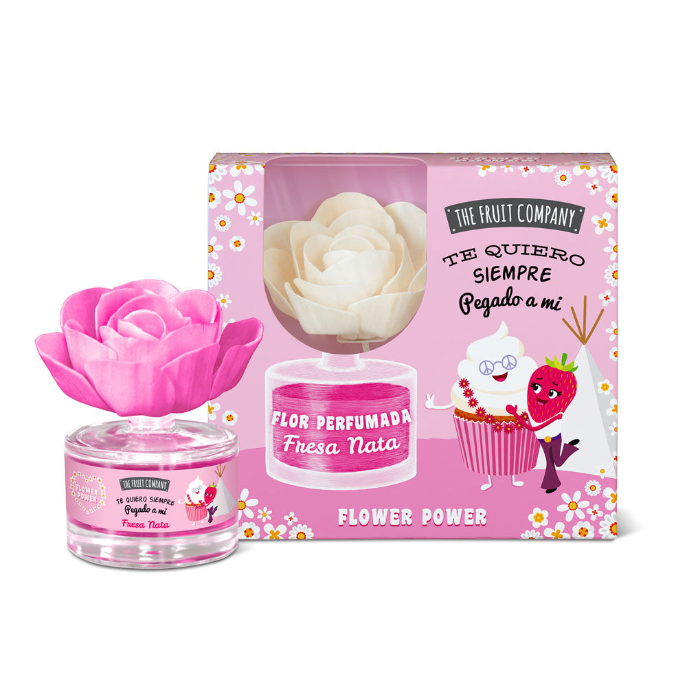 Profumatore ambiente flower 50 ml Fragola e panna