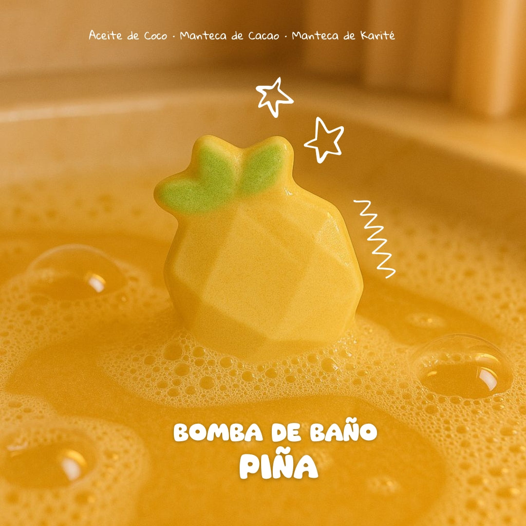 Pack 5 bombe da bagno profumose ( Anguria; Mela; Ananas; Fragola; Ciliegia )
