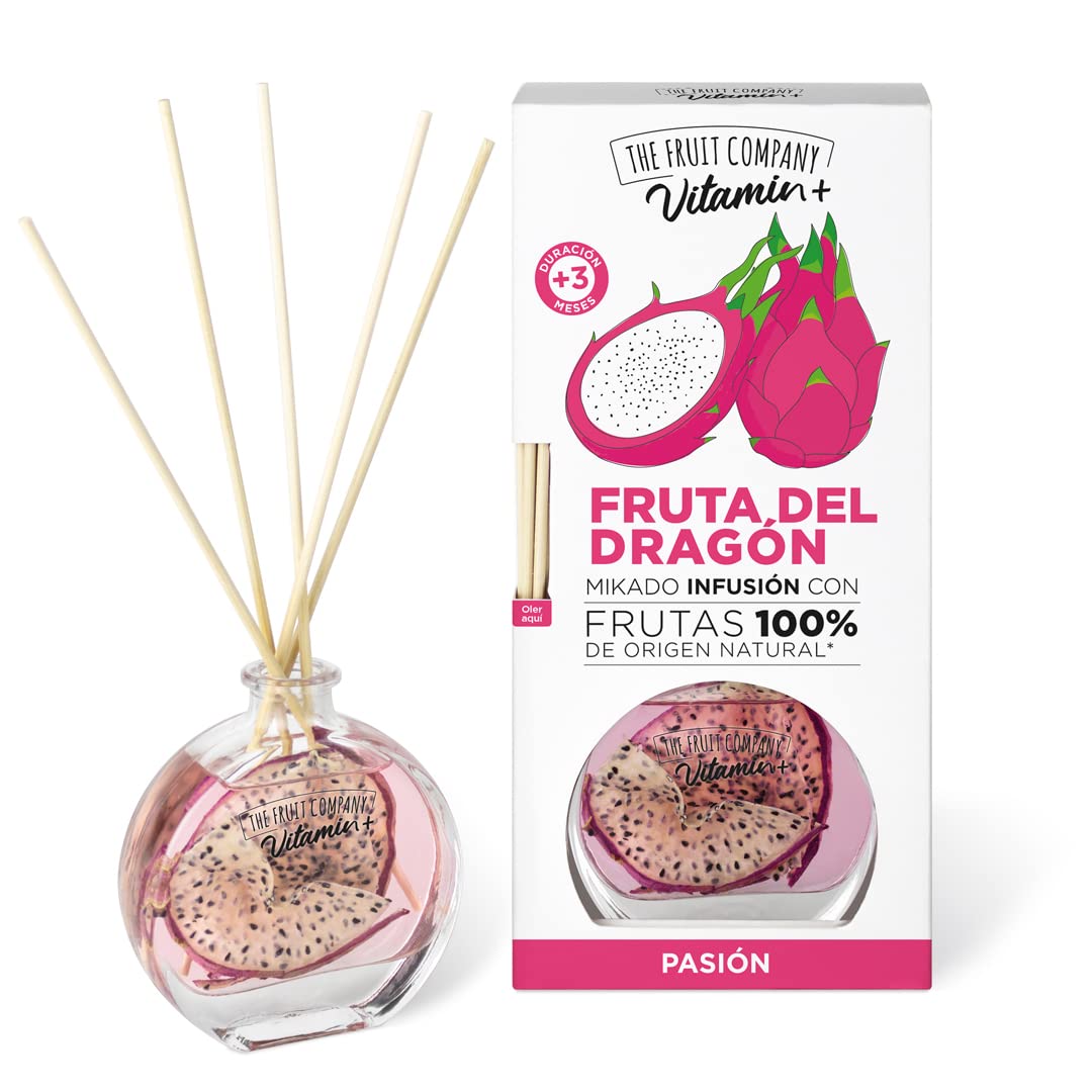 Profumatore ambiente mikado con frutta infusa 75 ml Frutto del drago