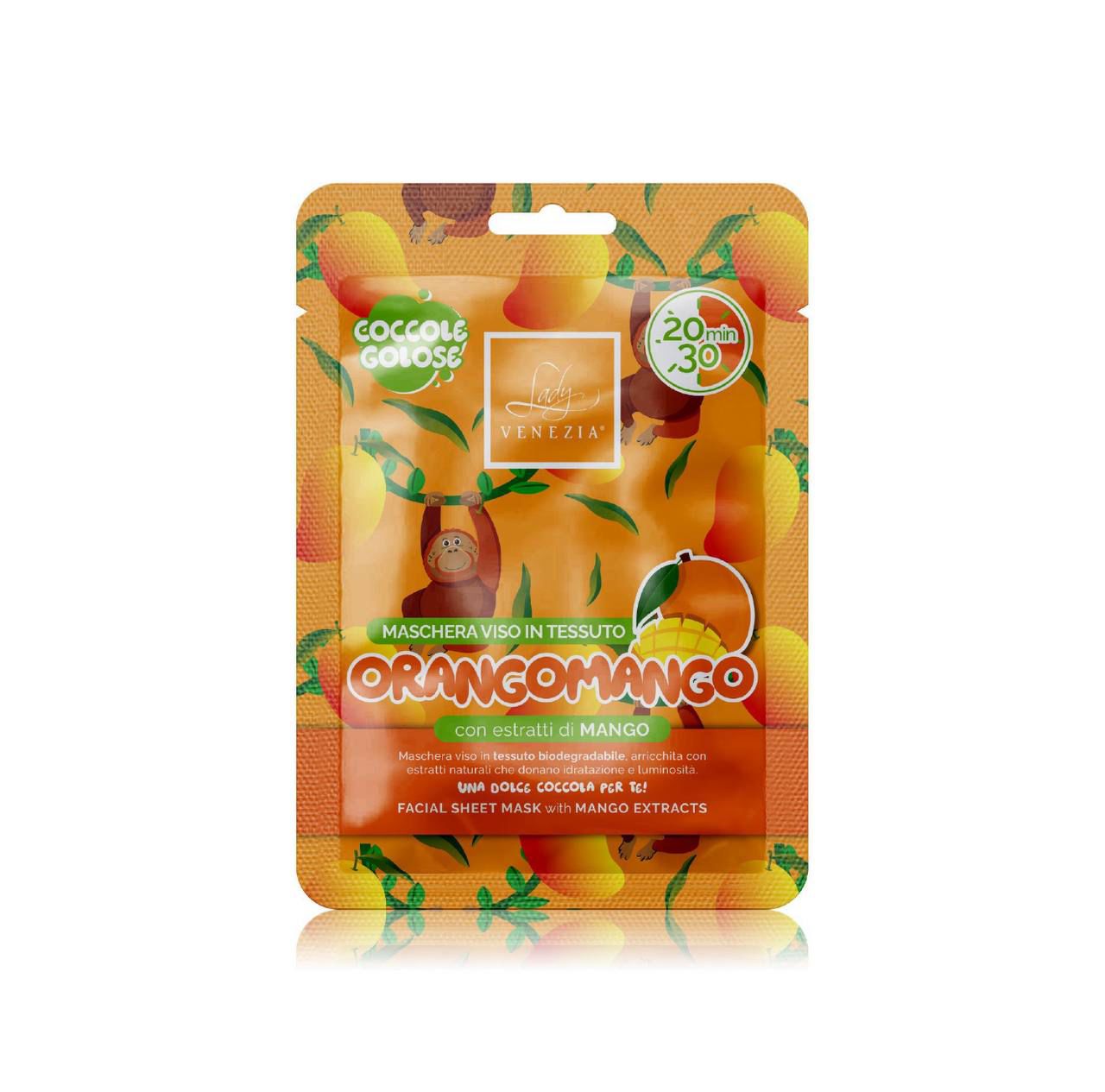 Maschera viso mango