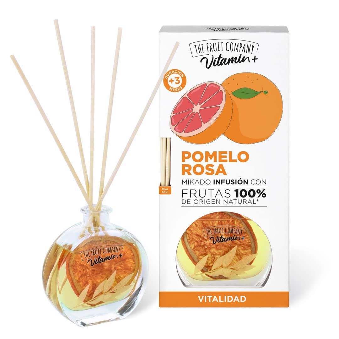 Profumatore ambiente mikado con frutta infusa 75 ml Pompelmo rosa