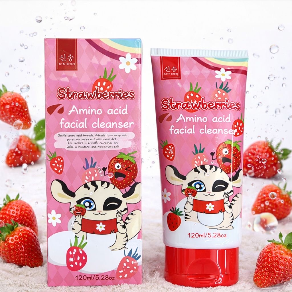 Detergente viso 120 ml cocco-fragola