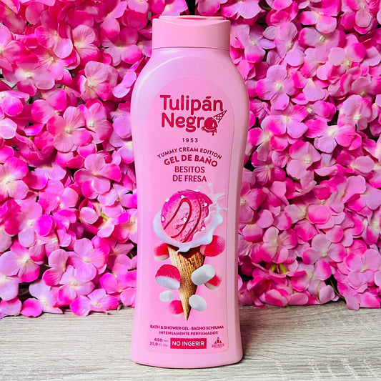 Bagnoschiuma Tulipan 650ml Baci di fragola🍓