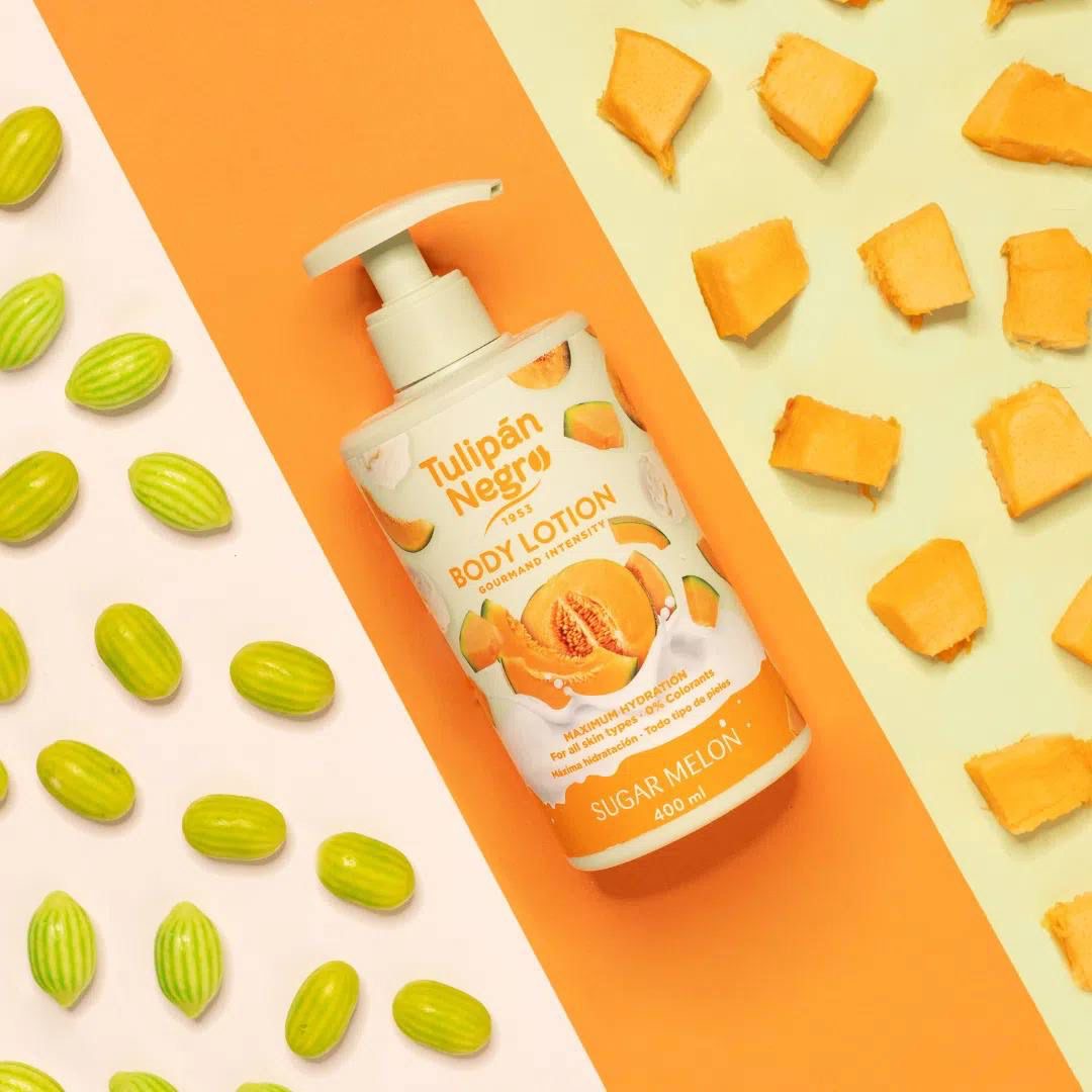 Crema corpo MELONE ZUCCHERATO 400 ml extra idratante - Tulipan Negro