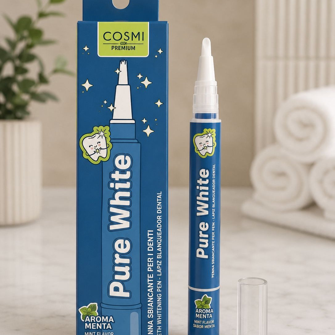 Penna sbiancante per denti sempre più bianchi, forti e sani