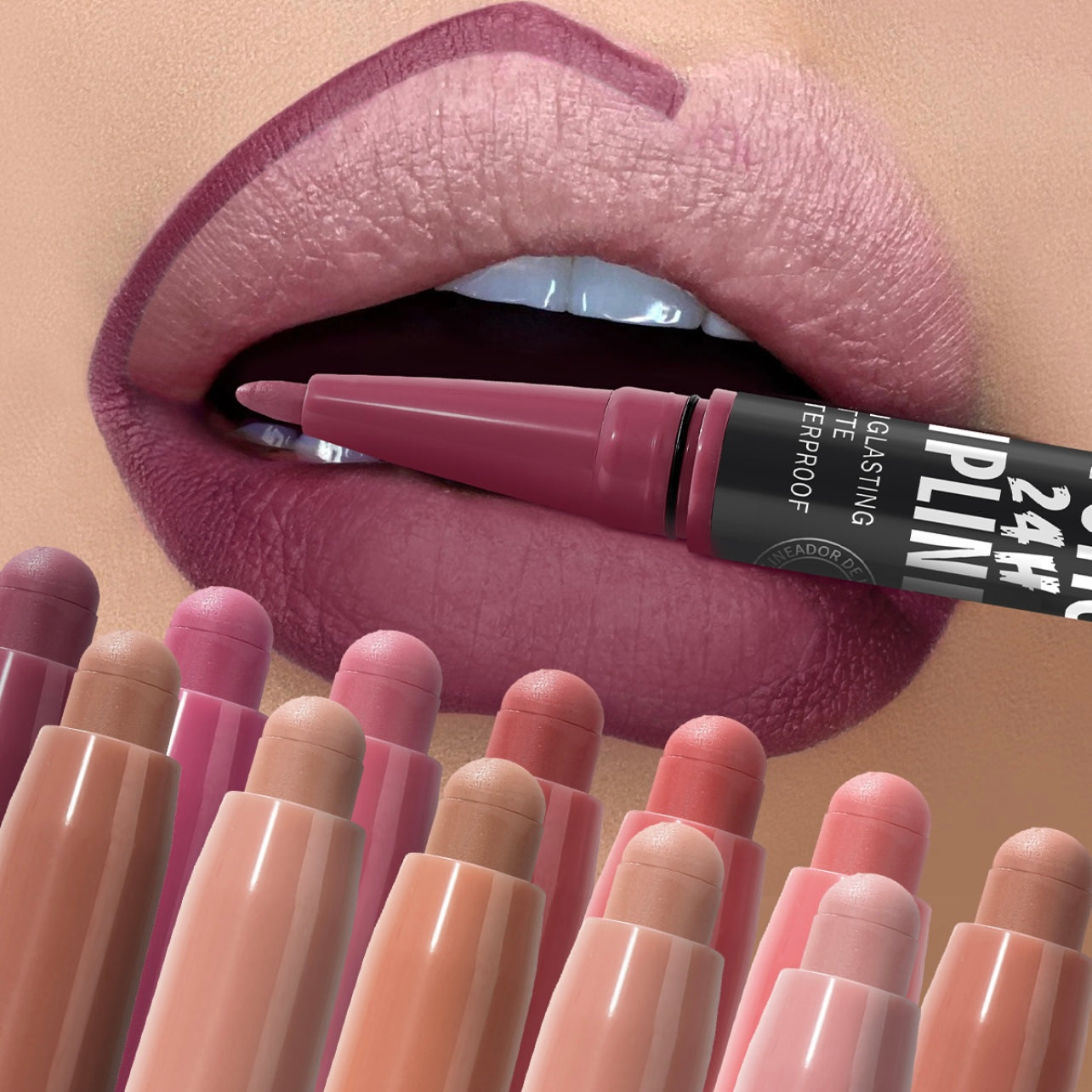 Matita + rossetto ( 2 in 1 ) USHAS 24h