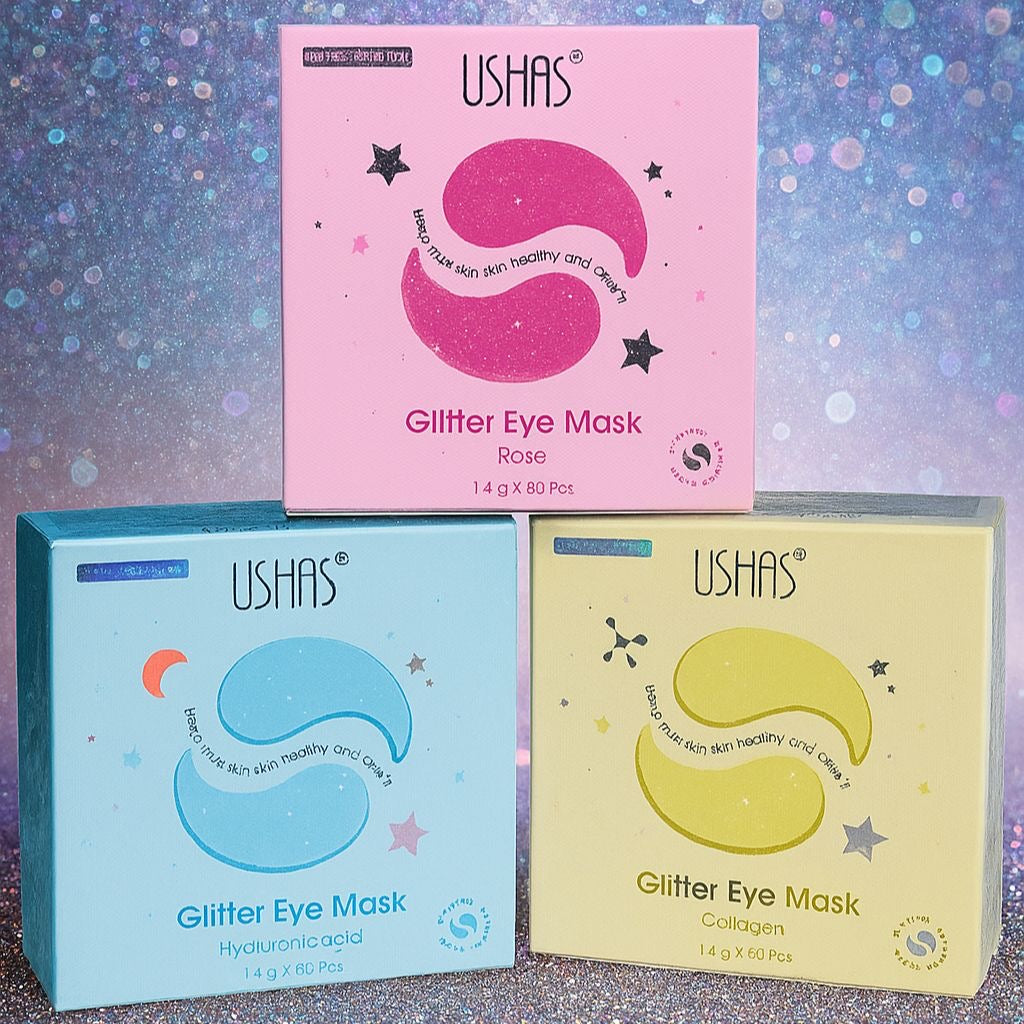 Patch occhi Glitter ✨ USHAS (60pcs-30 utilizzi)