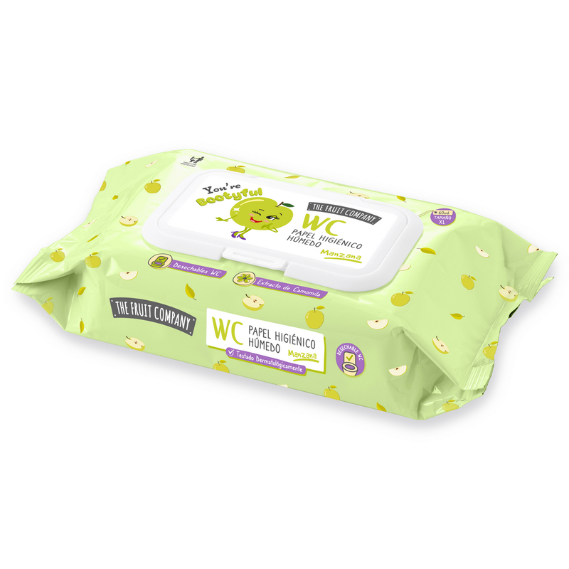 Salviette the fruit company Mela verde 🍏 60pcs
