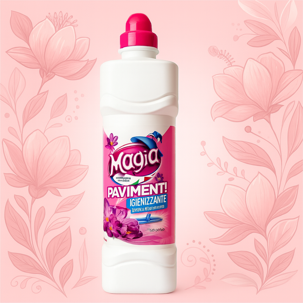 Lava pavimenti FLOREALE igienizzante, lucida e il profumo dura di più! ✨😍