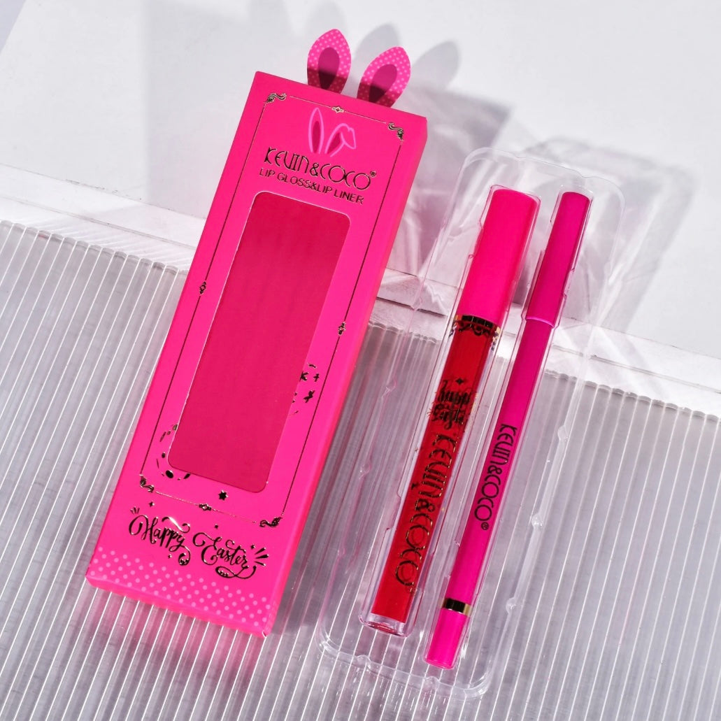 Set lip gloss + matita Kevin & Coco