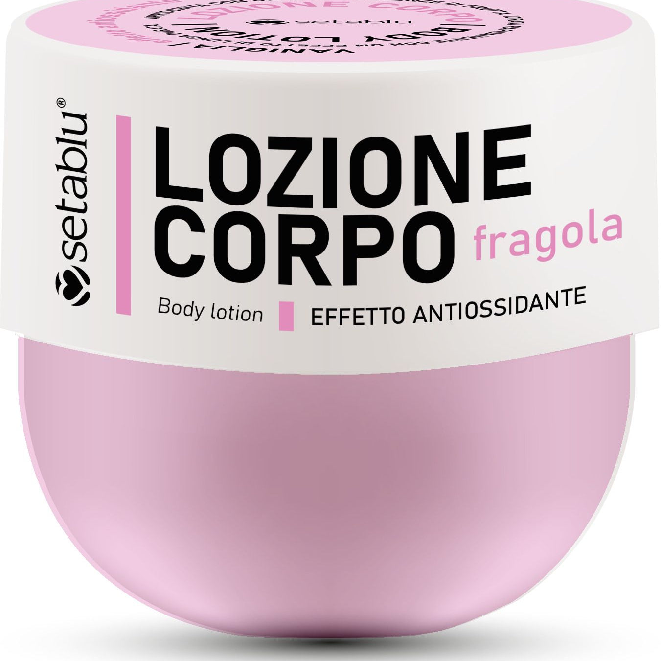 Crema corpo 280 ml FRAGOLA antiossidante/ seta blu DUPE Sol De Janeiro