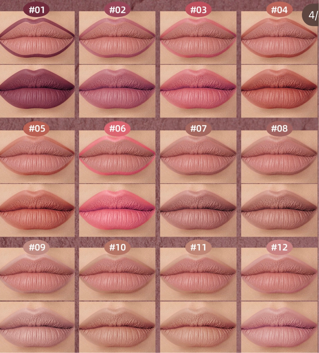 Matita + rossetto ( 2 in 1 ) USHAS 24h