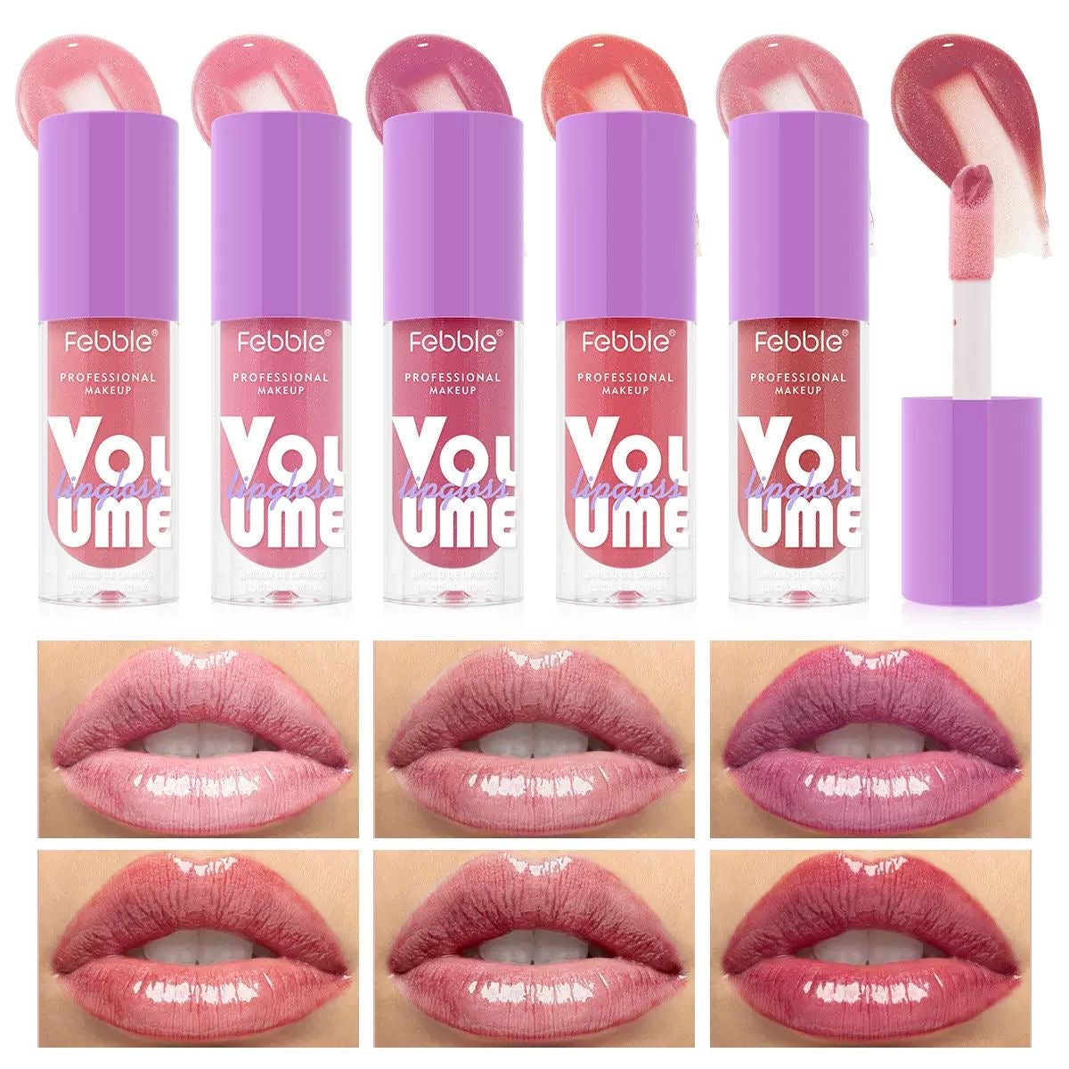 Lip gloss volume FEBBLE