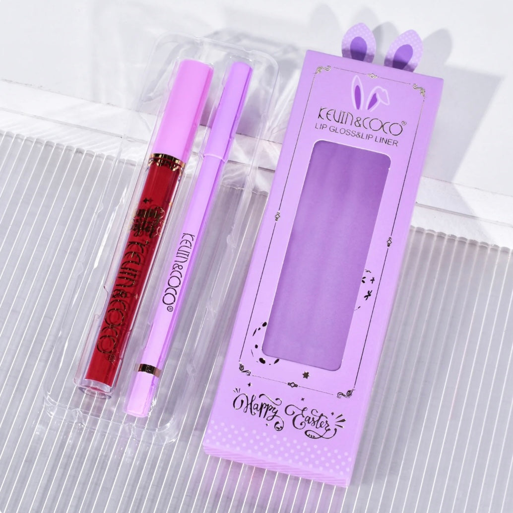 Set lip gloss + matita Kevin & Coco