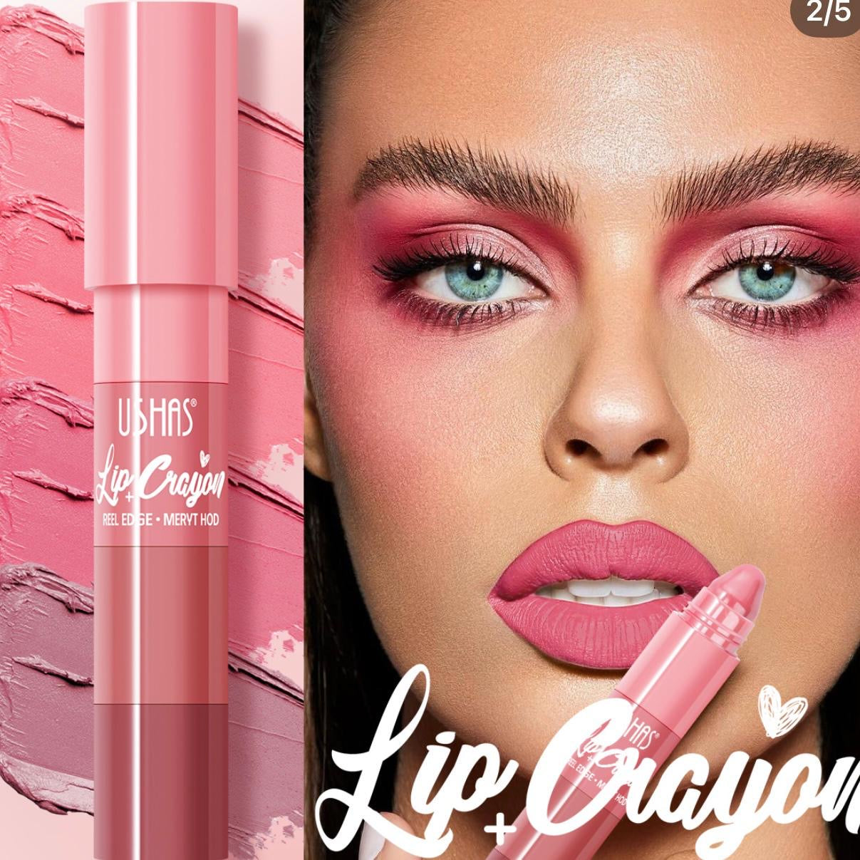 Lip crayon 4 rossetti in 1