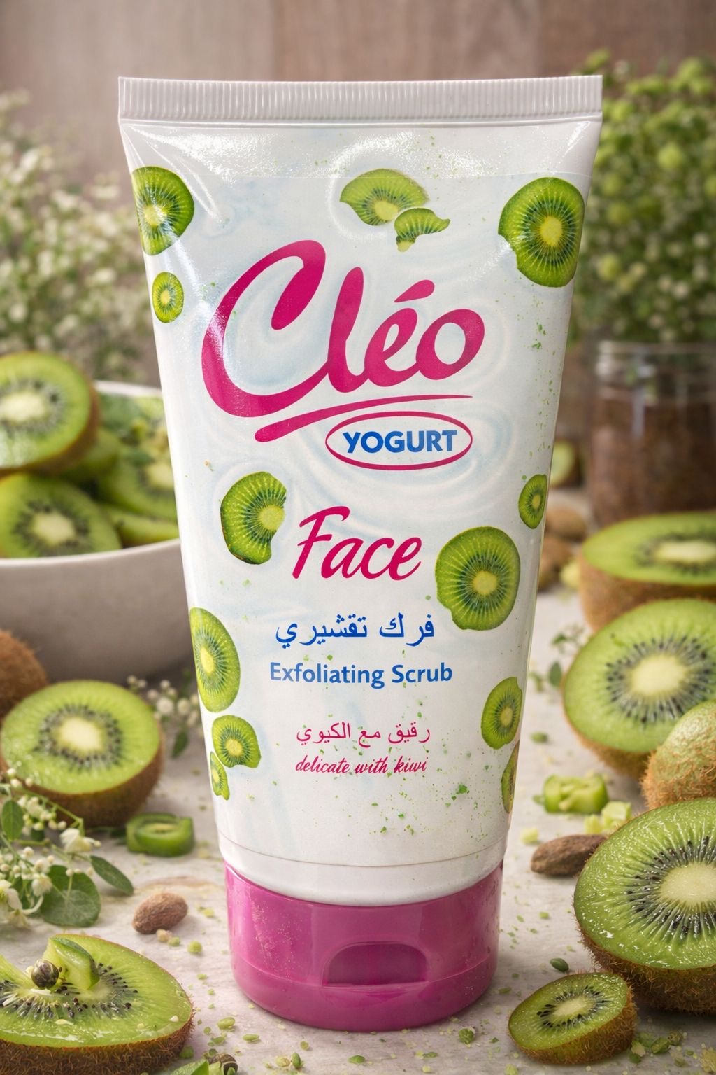 Scrub viso esfoliante kiwi 🥝