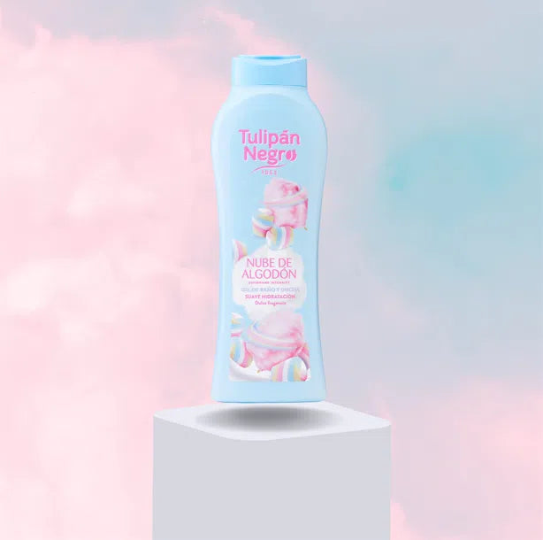 Bagnoschiuma ZUCCHERO FILATO 650 ml - Tulipan negro