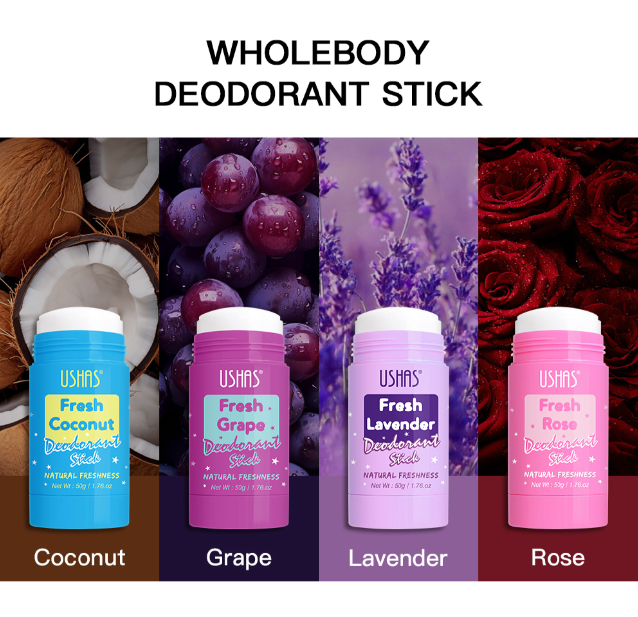 Deodorante stick USHAS 💜😍