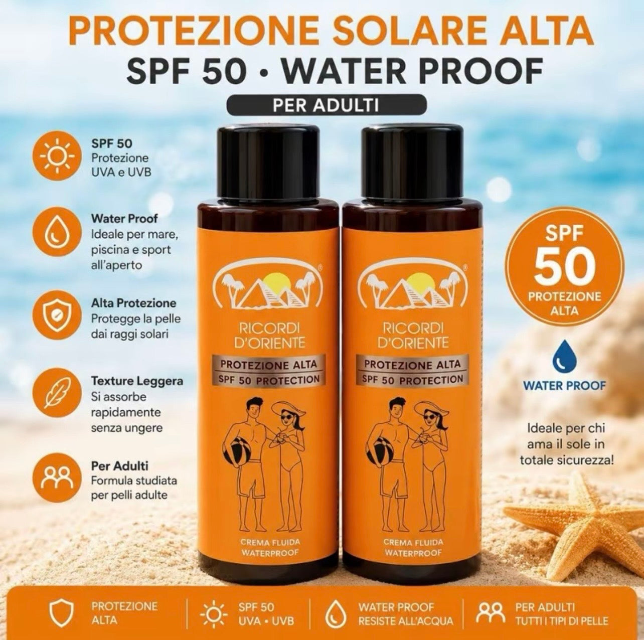 Protezione Adulti Alta 50SPF