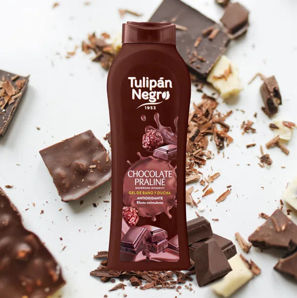 Bagnoschiuma CIOCCOLATO PRALINE 650 ml - Tulipan negro