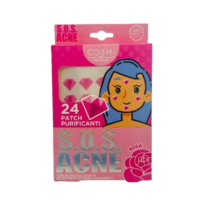 Patch SOS acne COSMI, diamantino