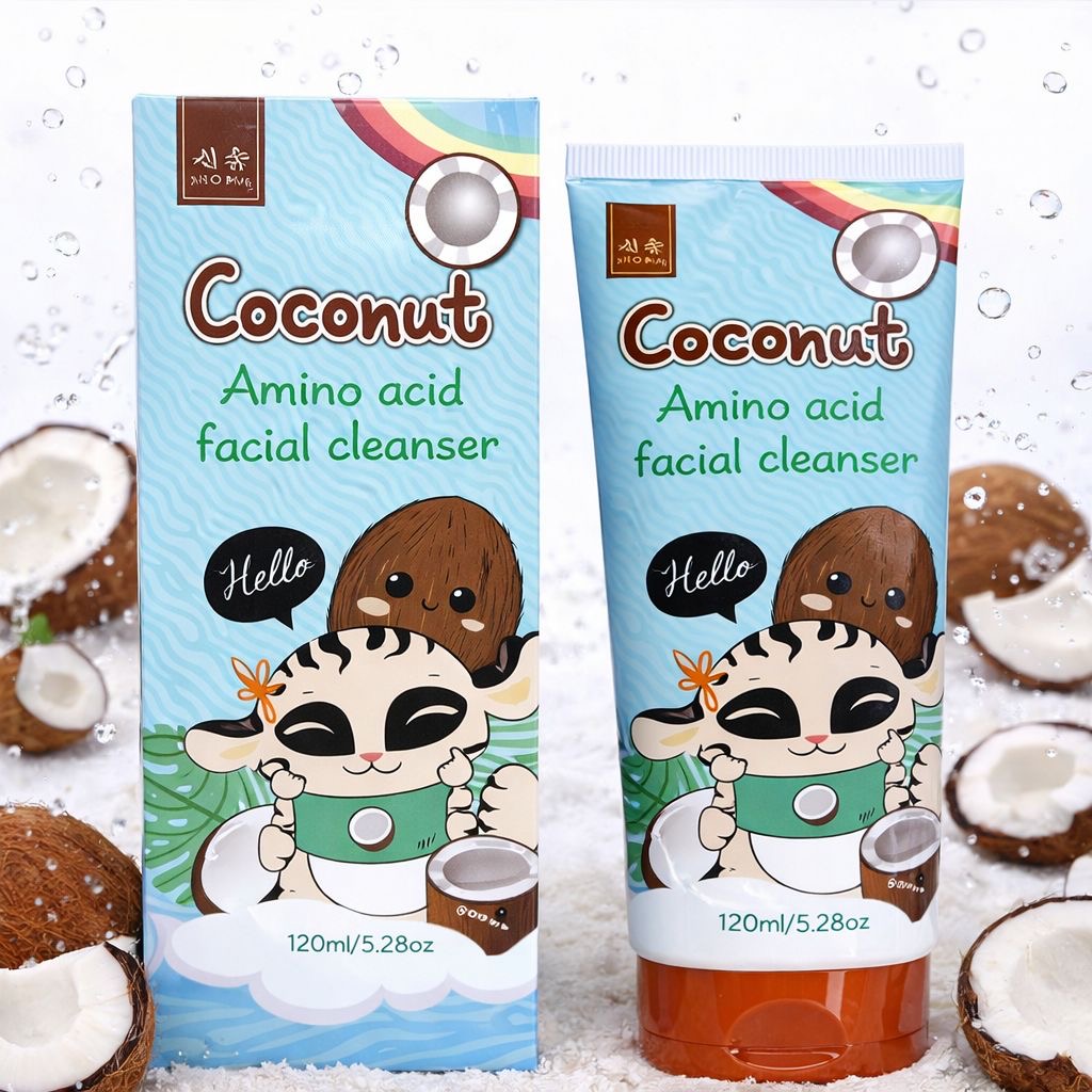 Detergente viso 120 ml cocco-fragola