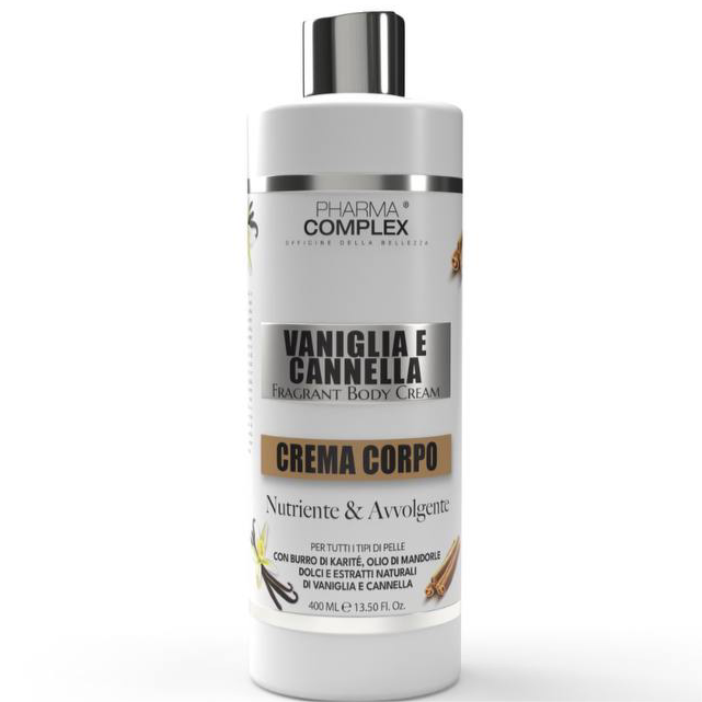 ( PREORDINE ) Crema corpo 400 ml vaniglia e cannella PHARMA COMPLEX