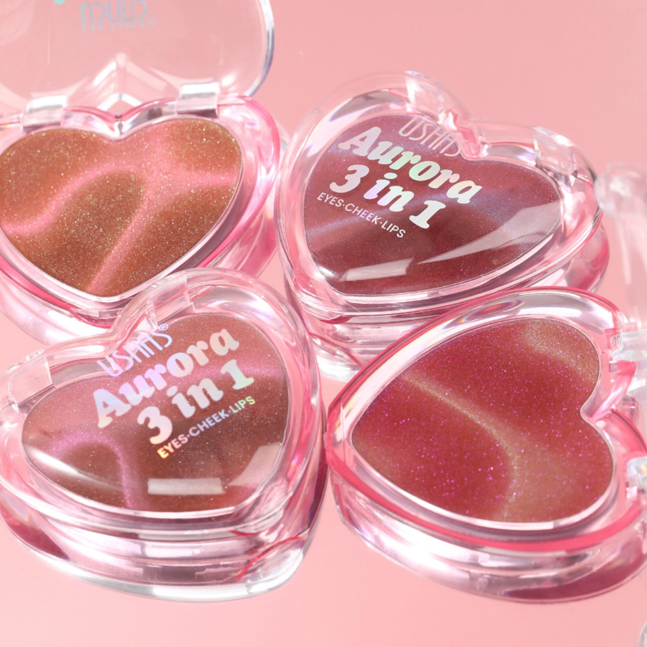 Blush/lip/ombretto effetto AURORA BOREALE - USHAS