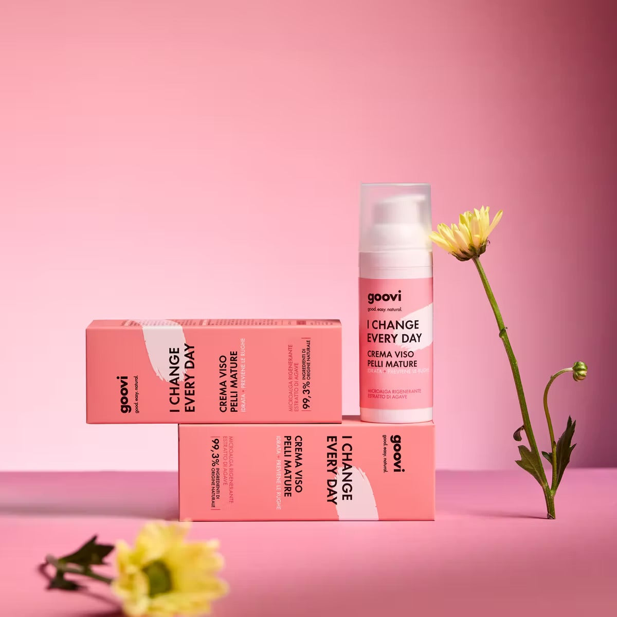 Crema viso 50 ml GOOVI pelli mature