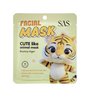 Maschera viso in tessuto tigre 🐯