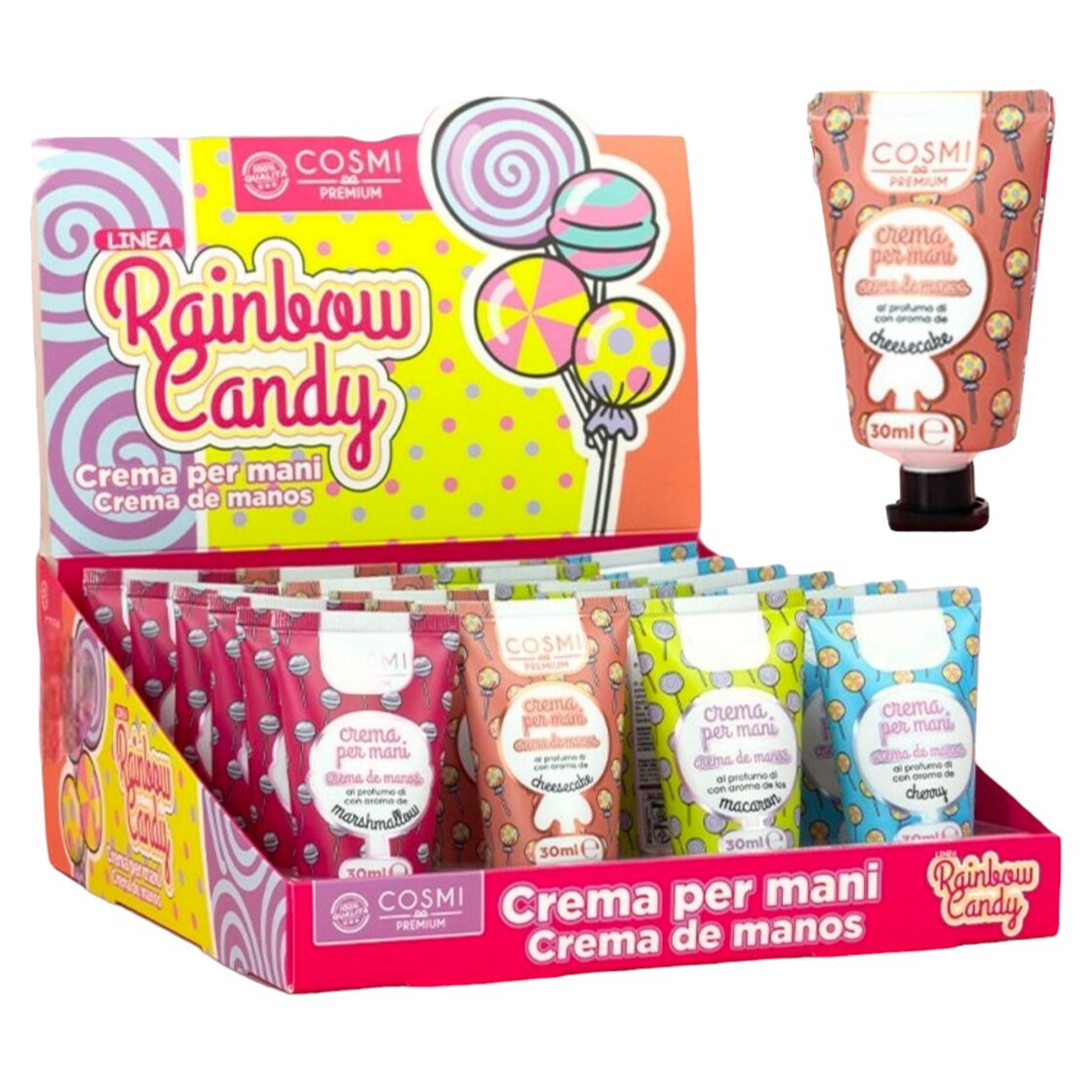 Crema mani Raimbow candy