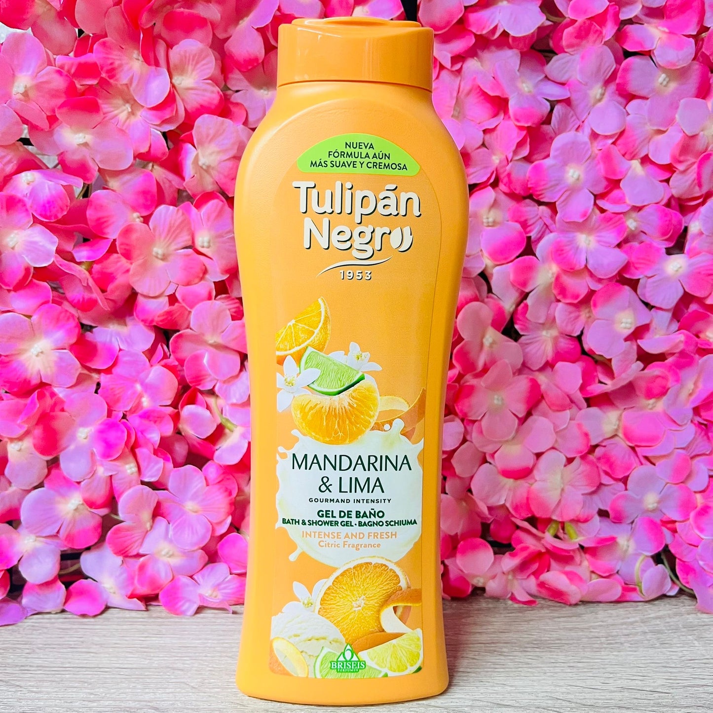 Bagnoschiuma Tulipan 650ml Mandarino e lime 🍊🍋‍🟩