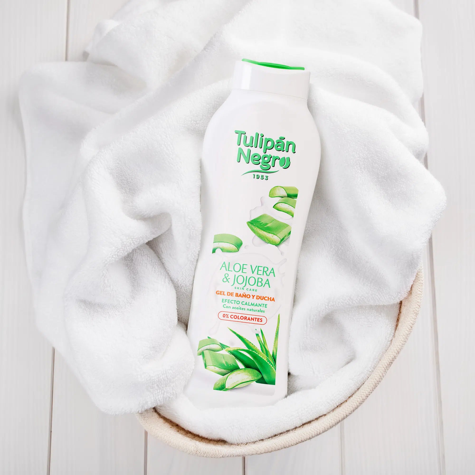Bagnoschiuma ALOE VERA 650 ml - Tulipan negro