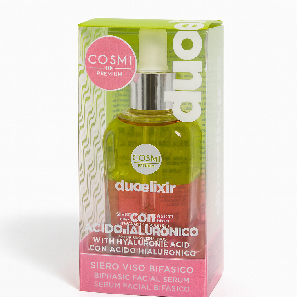 Siero viso bifasico COSMI con acido ialuronico