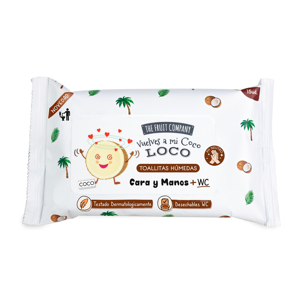 Salviette biodegradabili Cocco 🥥 🌴 15pcs