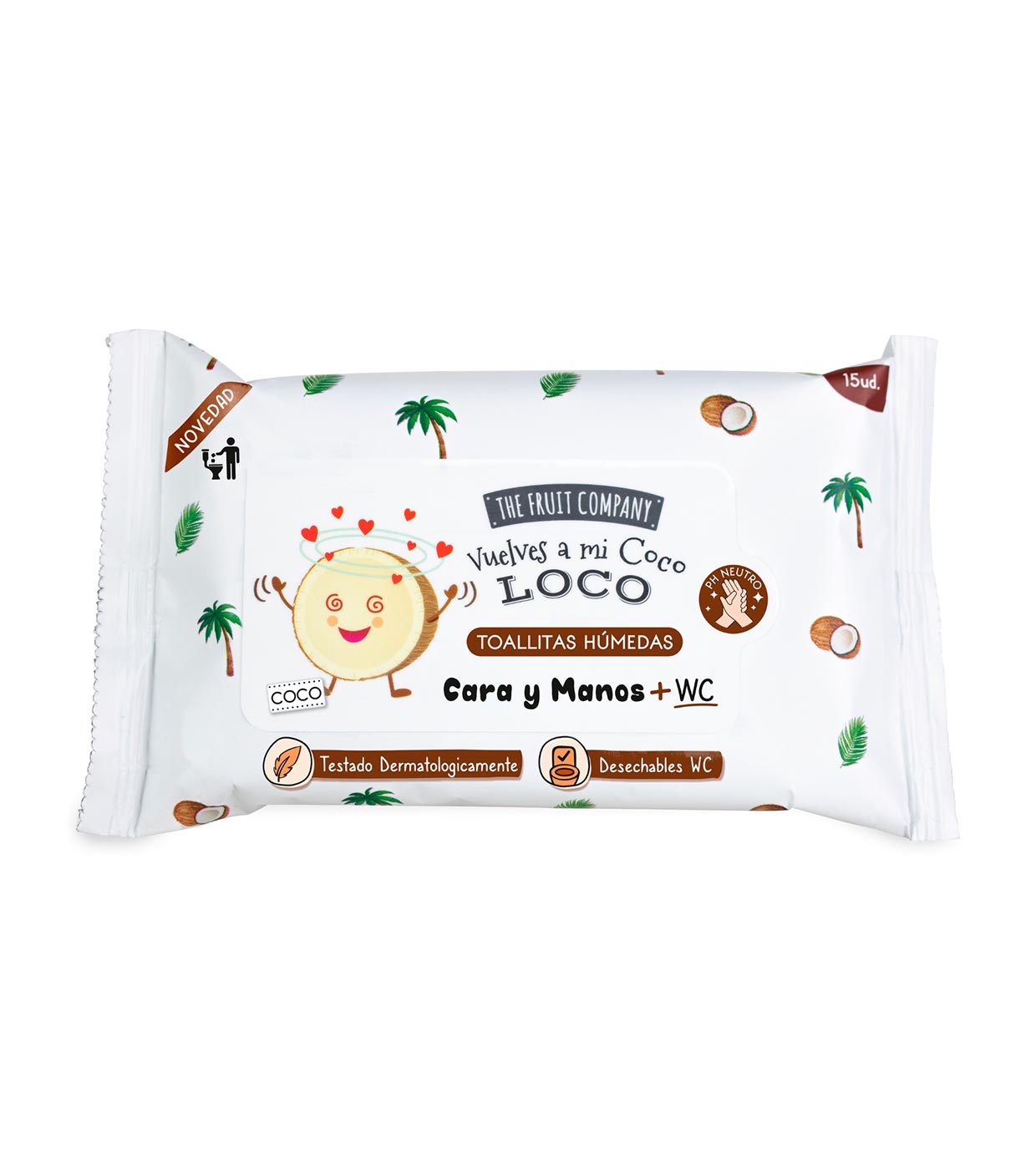 Salviette biodegradabili Cocco 🥥 🌴 15pcs